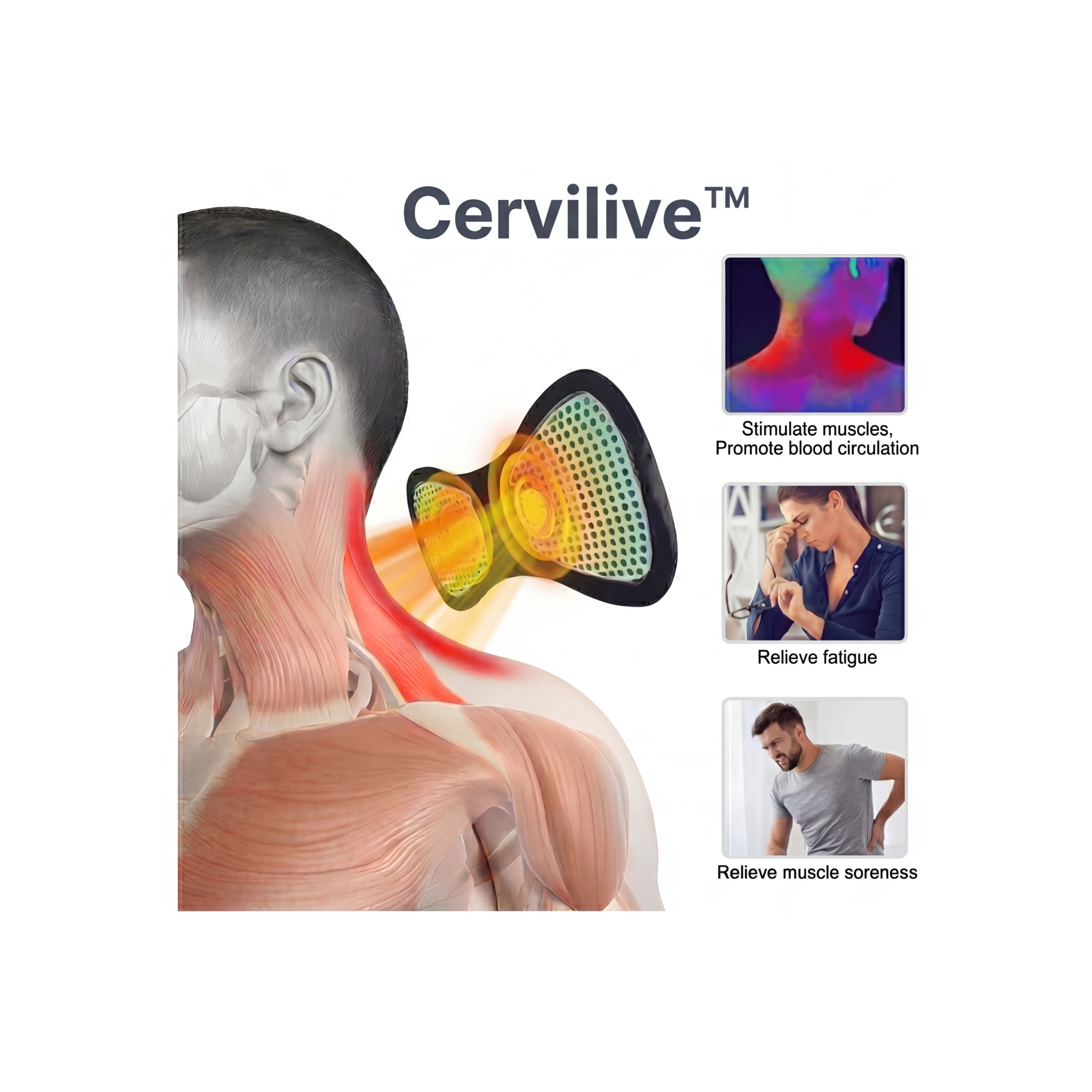 Cervilive™ | The Intelligent Bio-Pulse Relief System